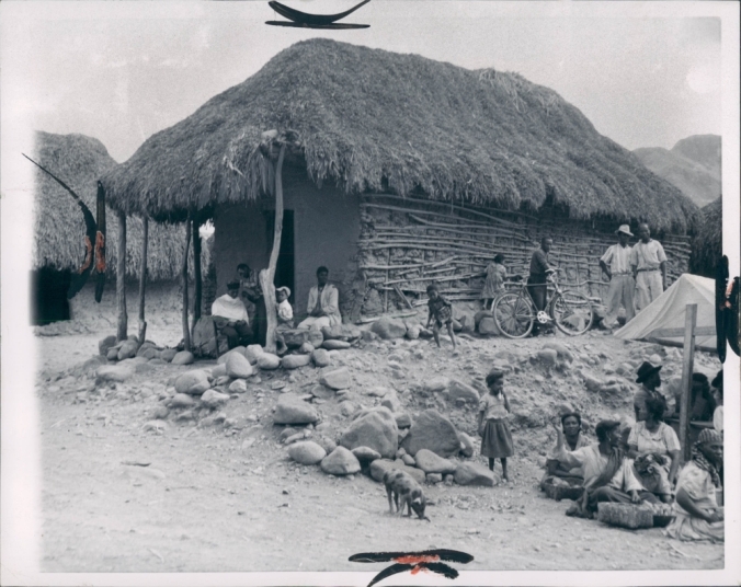 A typical house in Chota circa 1950